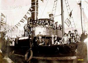 Oran - Port - Remorqueur - Familles Pieds-Noirs
